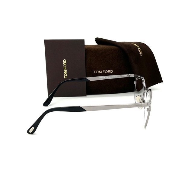 Tom Ford FT5732-B 014 Light Ruthenium / Blue Block 50mm Eyeglasses TF57… - Picture 4 of 4